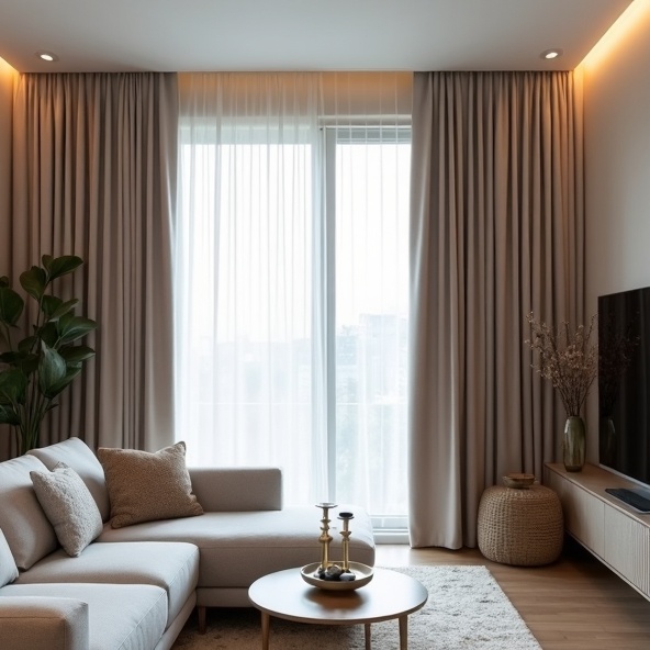 South Brisbane Residential Curtain Cleaning Results