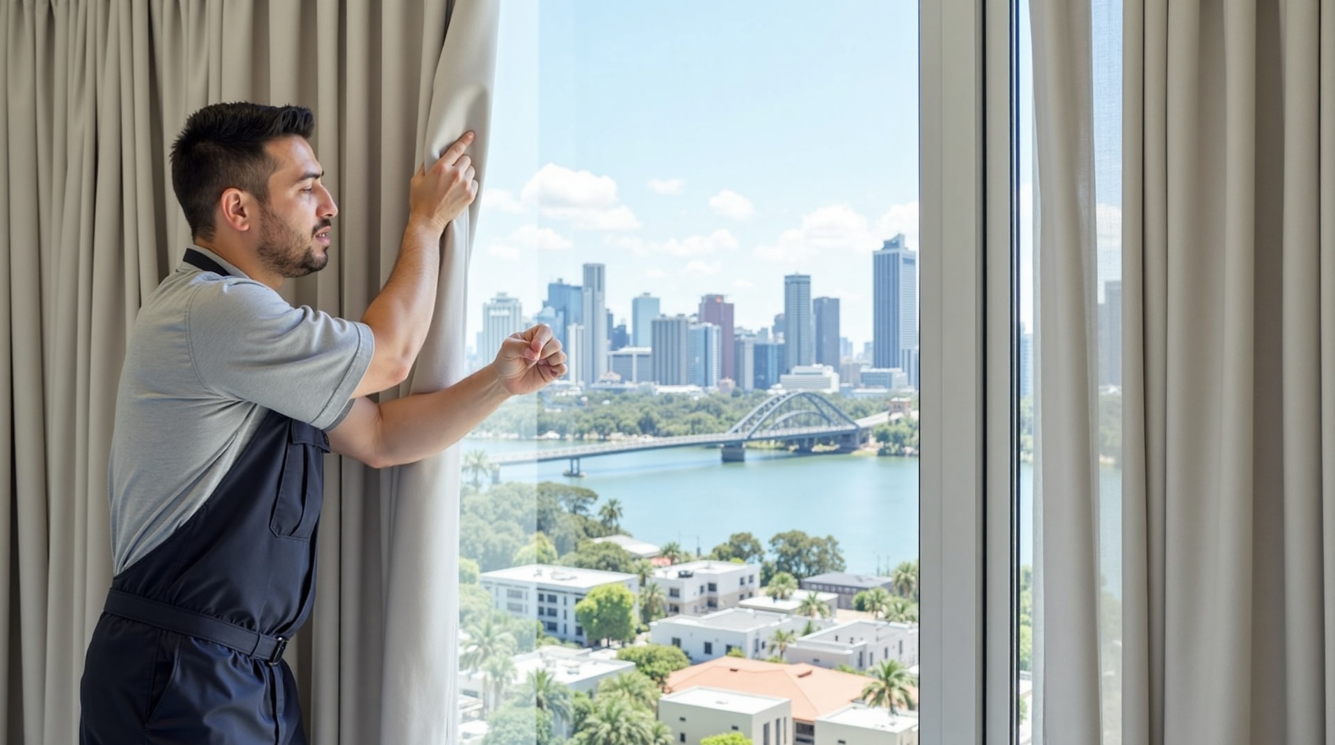 South Brisbane Curtain Cleaning Service